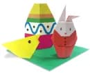 Hướng dẫn gấp Quà lễ phục sinh - Gấp giấy Origami
