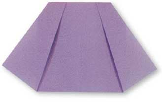 Hướng dẫn gấp Chân váy - Gấp giấy Origami