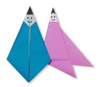 Hướng dẫn gấp Hình trang trí 1 - Gấp giấy Origami