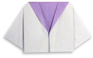 Hướng dẫn gấp Áo sơ mi 1 - Gấp giấy Origami