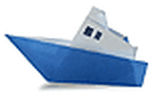 Hướng dẫn gấp Ca nô bằng giấy - Gấp giấy Origami