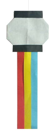 Hướng dẫn gấp Đèn lồng - Gấp giấy Origami