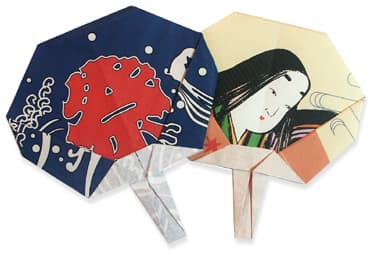Hướng dẫn gấp Quạt giấy 2 - Gấp giấy Origami