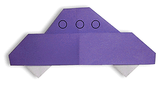 Hướng dẫn gấp Xe đua - Gấp giấy Origami