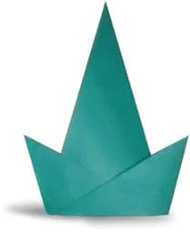 Hướng dẫn gấp Mũ sinh nhật - Gấp giấy Origami