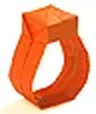 Hướng dẫn gấp Nhẫn bằng giấy - Gấp giấy Origami