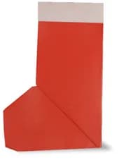 Hướng dẫn gấp Giầy của ông già noel - Gấp giấy Origami
