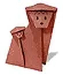 Hướng dẫn gấp Khỉ mẹ cõng con - Gấp giấy Origami