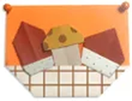 Hướng dẫn gấp Túi đựng nấm - Gấp giấy Origami