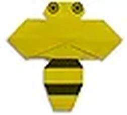 Hướng dẫn gấp Ong - Gấp giấy Origami