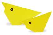 Hướng dẫn gấp Gà con - Gấp giấy Origami