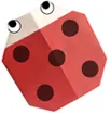Hướng dẫn gấp Bọ cánh cam - Gấp giấy Origami