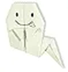 Hướng dẫn gấp Ma - Gấp giấy Origami