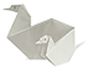 Hướng dẫn gấp Mẹ con chim thiên nga - Gấp giấy Origami