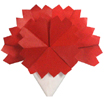 Hướng dẫn gấp Hoa cẩm chướng - Gấp giấy Origami
