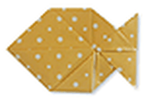 Hướng dẫn gấp Cá - Gấp giấy Origami