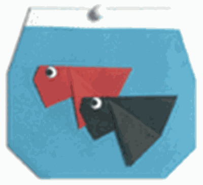Hướng dẫn gấp Lọ cá vàng - Gấp giấy Origami