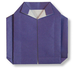 Hướng dẫn gấp Áo khoác - Gấp giấy Origami
