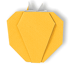 Hướng dẫn gấp Ớt tây - Gấp giấy Origami