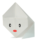 Hướng dẫn gấp Thỏ 2 - Gấp giấy Origami