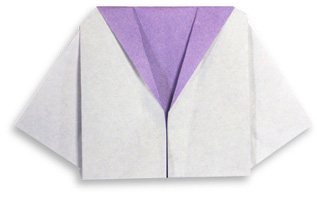 Hướng dẫn gấp Áo sơ mi 1 - Gấp giấy Origami