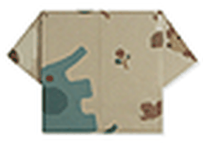 Hướng dẫn gấp Áo sơ mi 5 - Gấp giấy Origami