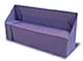 Hướng dẫn gấp Sofa - Gấp giấy Origami