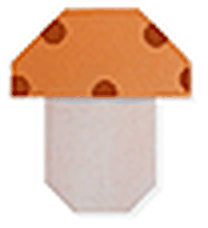 Hướng dẫn gấp Nấm - Gấp giấy Origami