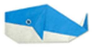 Hướng dẫn gấp Cá voi 2 - Gấp giấy Origami