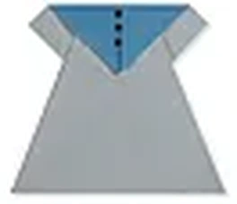 Hướng dẫn gấp Váy liền thân 3 - Gấp giấy Origami