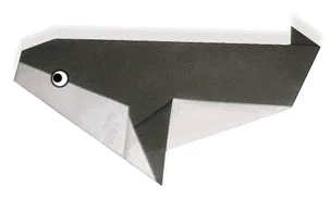シャチの折り紙の作り方 - 簡単な折り方ガイド