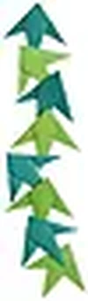 Hướng dẫn gấp Lá cây tre - Gấp giấy Origami
