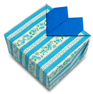 hướng dẫn cách gấp hộp đựng quà hình trái tim